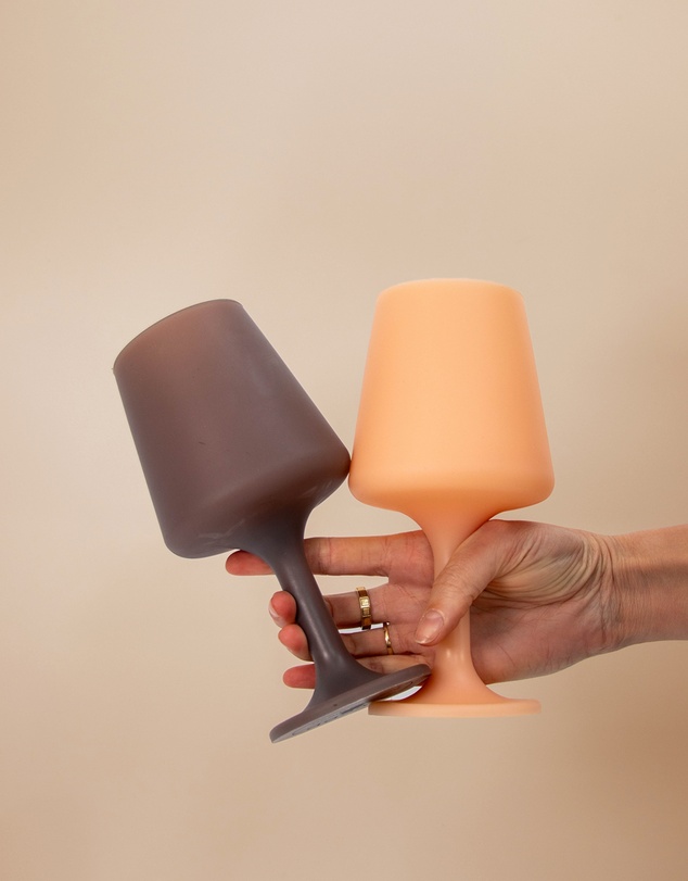 porter green - swepp | silicone unbreakable wine glasses