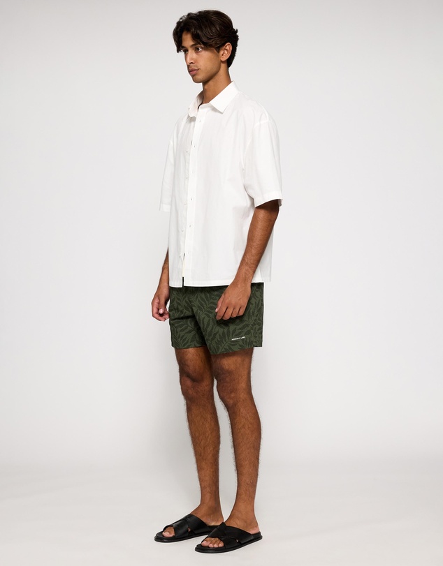 Assembly Label - Palm Print Swim Shorts