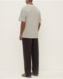 Assembly Label - Malone Stripe Short Sleeve Tee