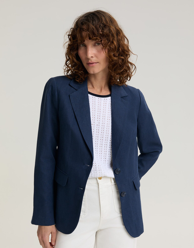 Sportscraft - Freya Short Linen Blazer
