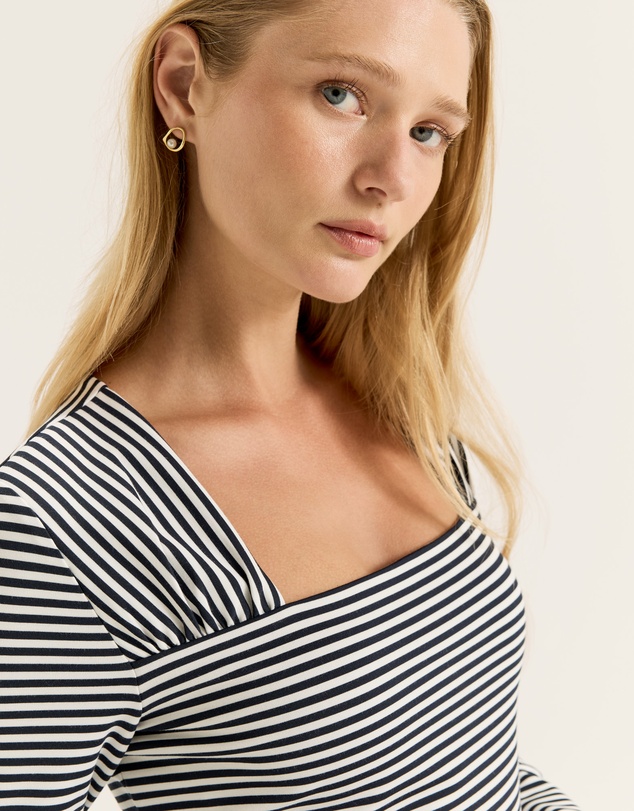Review - Maloney Stripe Top