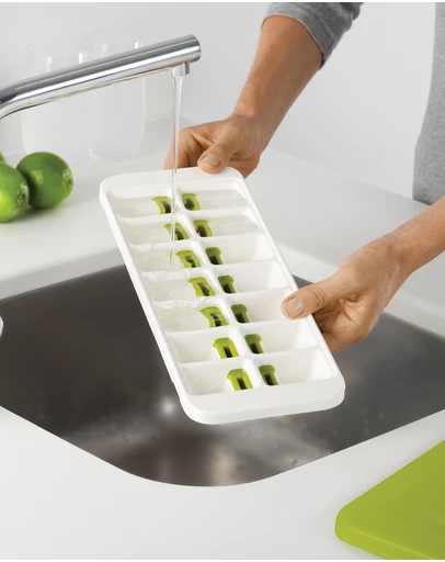 Joseph Joseph - QuickSnap™ Plus Easy Release Ice-Cube Tray with Stackable Lid (Green)