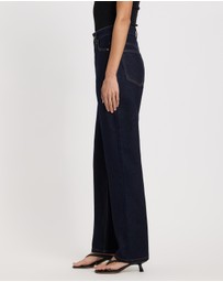 Minima Esenciales - High Rise Straight Leg Jeans
