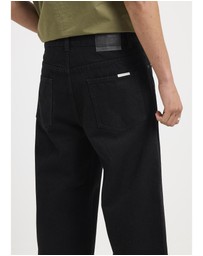 Black Noise White Rain - Raven Relaxed Jean