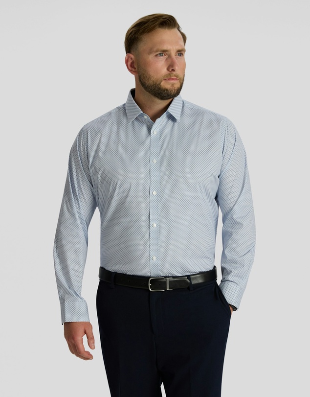 Johnny Bigg - Ethan Micro Print Shirt