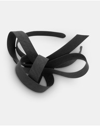 Morgan & Taylor - Mel Fascinator in Black