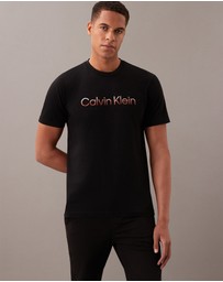 Calvin Klein - Embroidered Ombre Logo T-Shirt