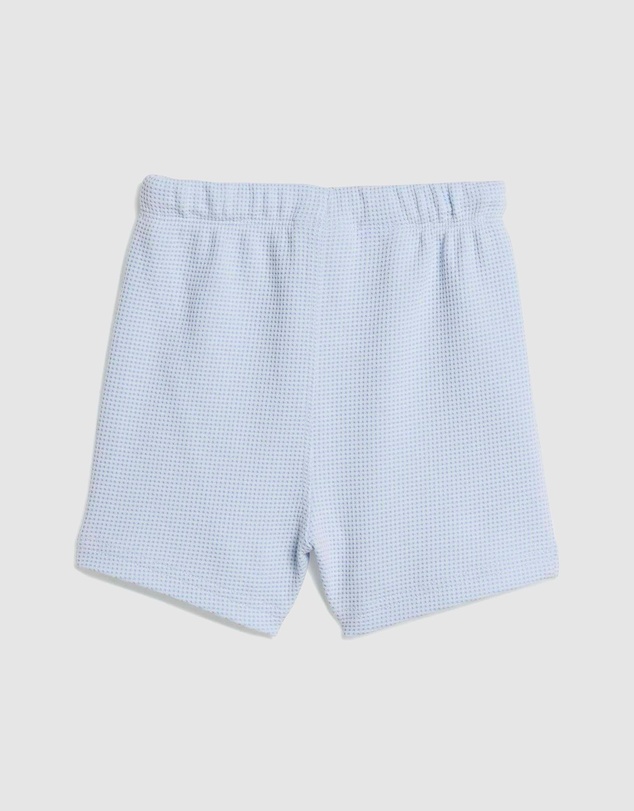 adidas Originals - Regular Waffle Shorts and T-Shirt Set - Babies-Kids