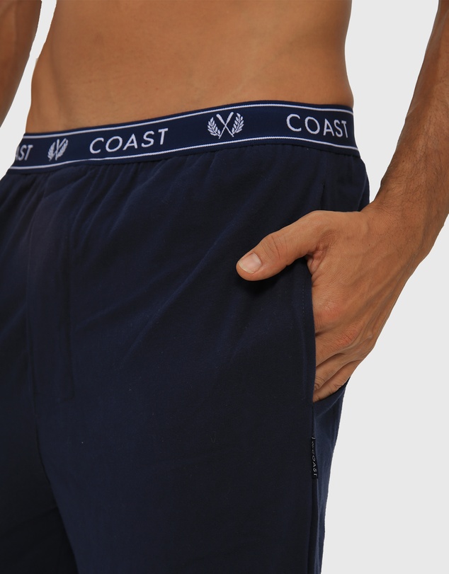 Coast Clothing - Navy Lounge Pants