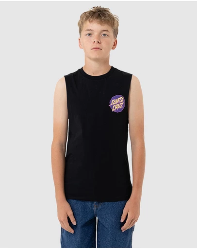 Santa Cruz - Meek Scratched Slasher Muscle Tee - Teens