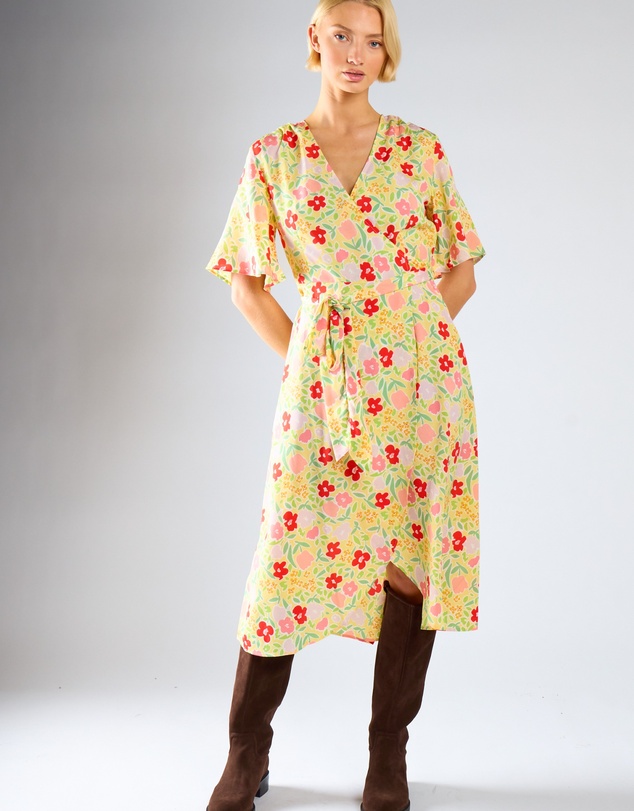 Glamorous - Midi Wrap Dress