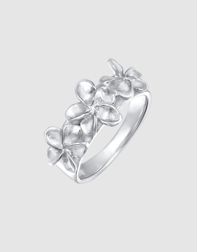 Elli Jewelry - Ring Flower 925 Sterling Silver