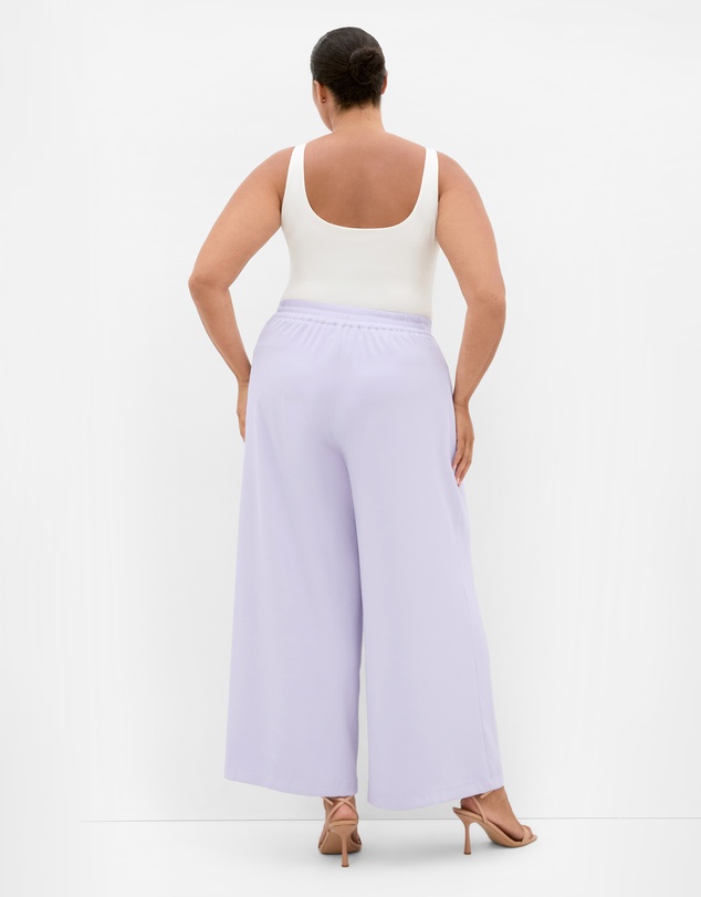 City Chic - Abbie Fully Lined Wide Leg Pant