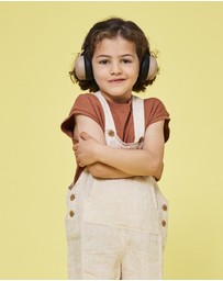 Kreafunk - Kreafunk Kids Buzz Junior Bluetooth Headphones - Ivory Sand
