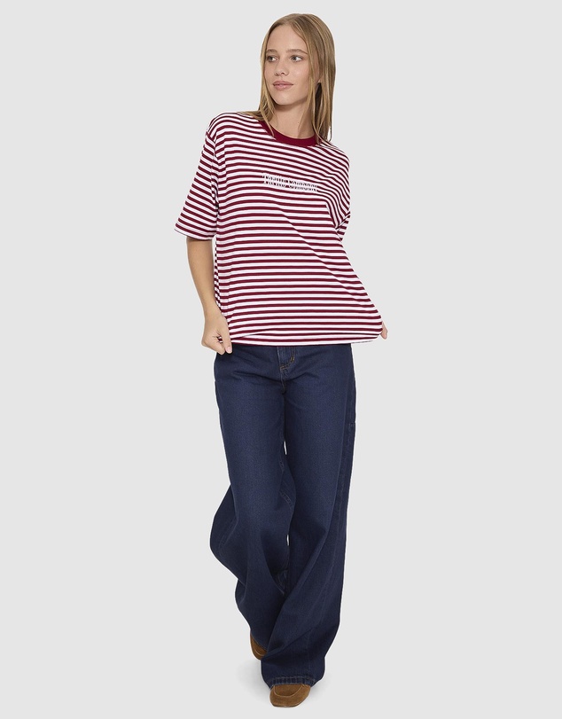 Thrills - Primitive Stripe Square Tee