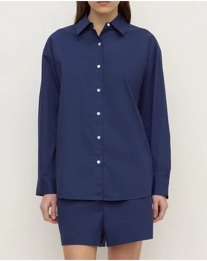 Assembly Label - Micha Poplin LS Shirt