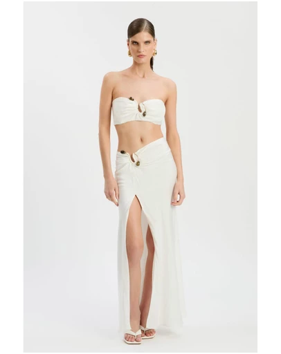 Bardot - Dylan Split Front Maxi Skirt