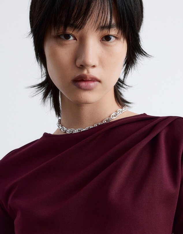 & Other Stories - Draped SS Midi Dress