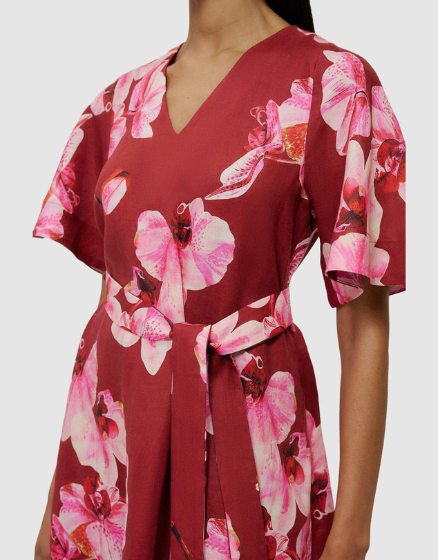 Trenery - Arden Linen Belted Dress