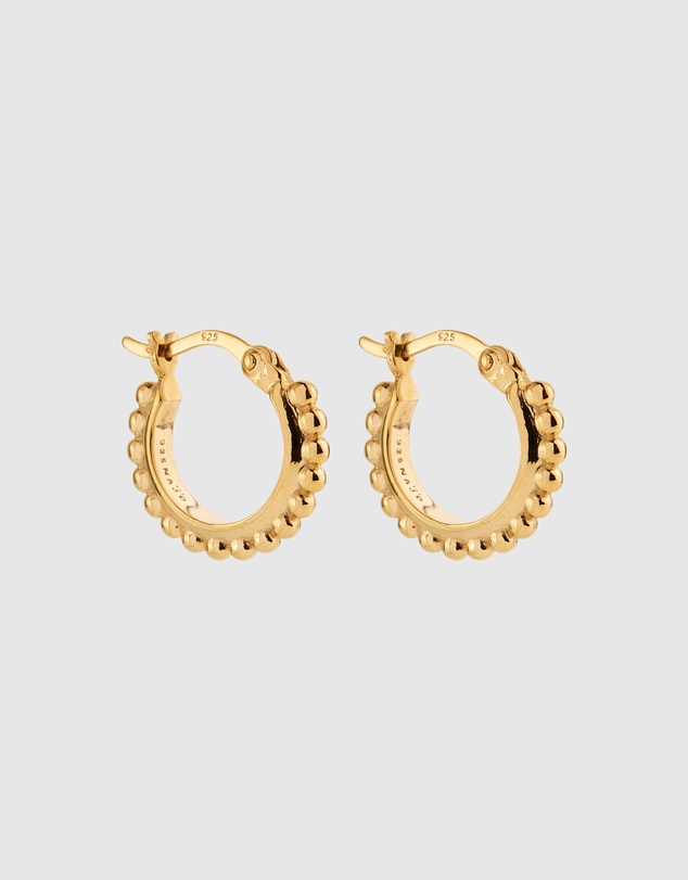 Najo - Chia Yellow Gold Hoop Earring