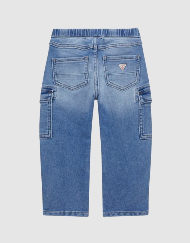 GUESS - Knit Denim Cargo Pants