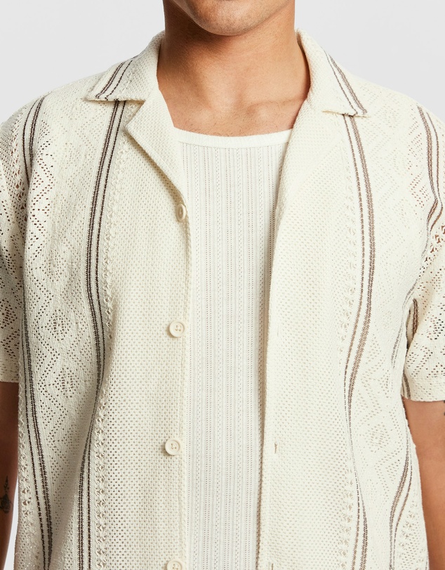 yd. - Arlington Crochet Shirt