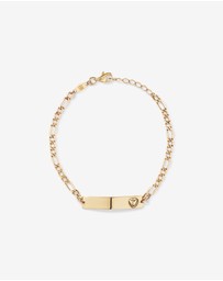 Michael Hill - Engravable ID Bracelet in 10kt Yellow Gold