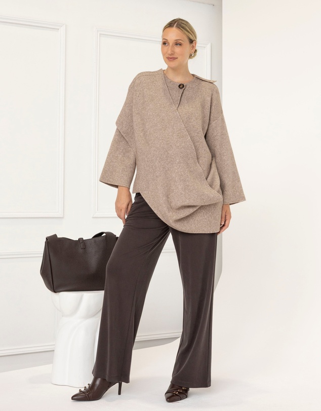 Angel Maternity - Bianca Multi Function Maternity Knit Cardigan