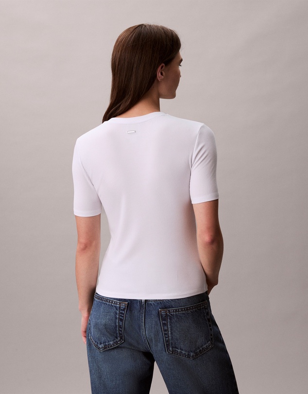 Calvin Klein - Modal Rib Crewneck Tee