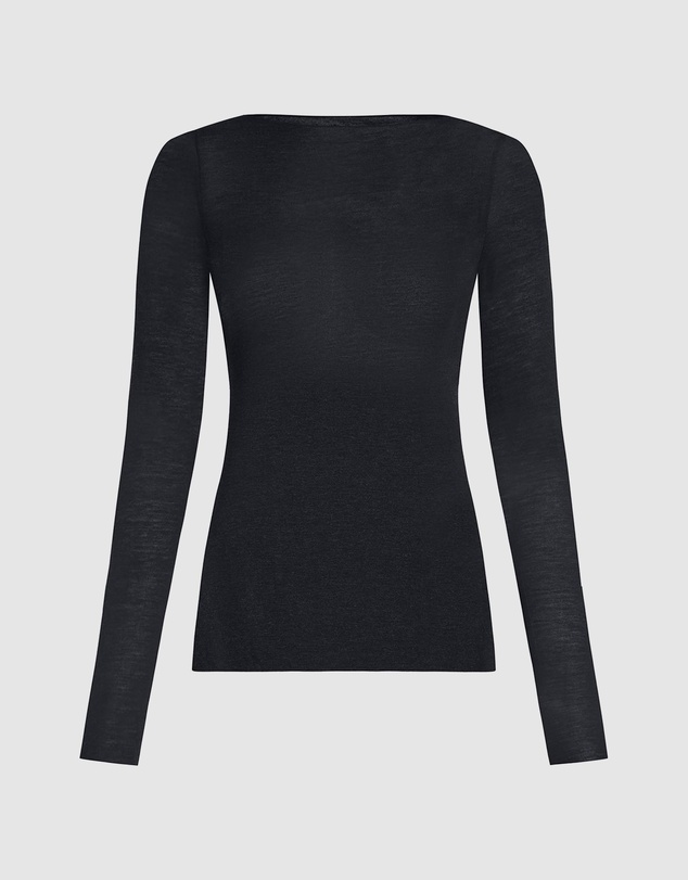 Hunkemoller - Long Sleeve Boatneck Cashmere Top
