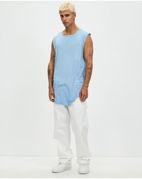 Surrounded By Ghosts - The Anorthite Cotton Muscle T-Shirt