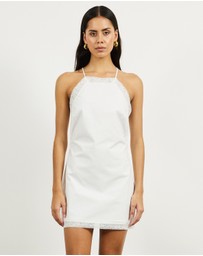 Lover - Lucy Lace Trim Mini Dress