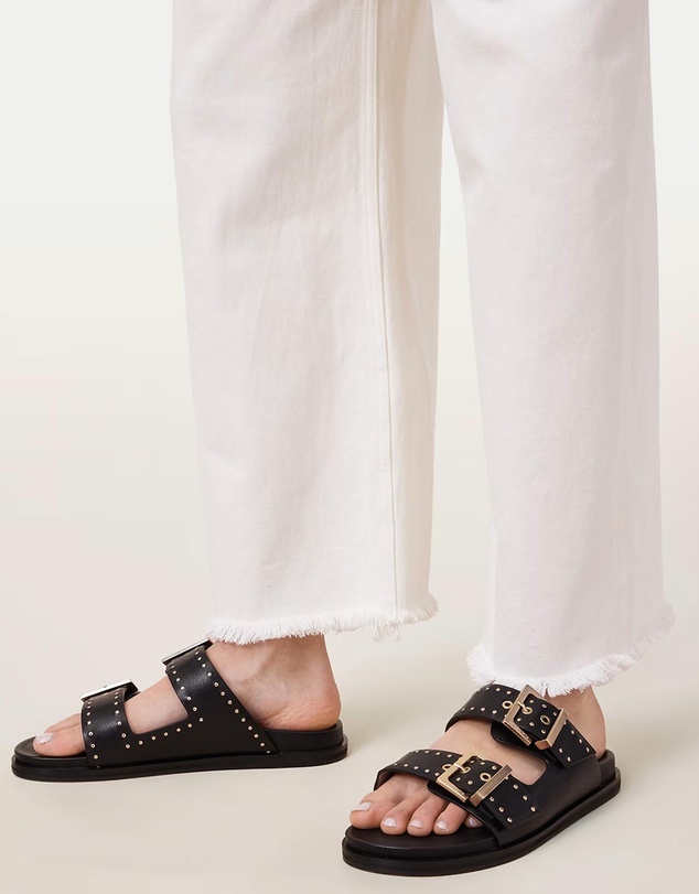 AllSaints - Magda Stud Sandals - Women's