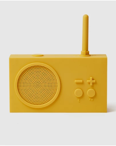 Lexon - Lexon Thykho 3 Fm Radio & Bluetooth Speaker - Yellow