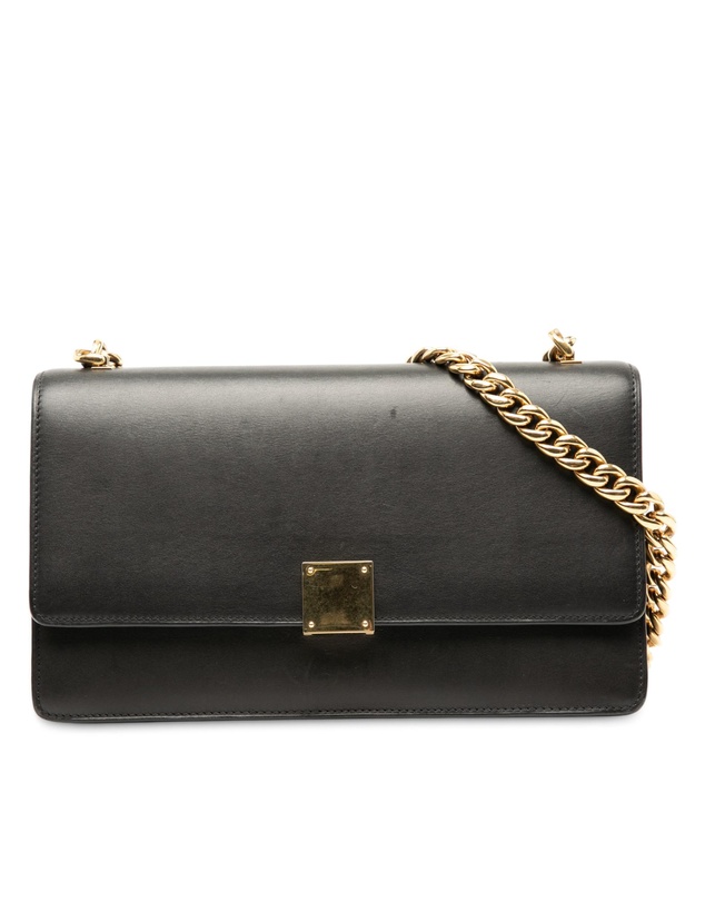 Pre-Loved by Azura Reborn - Pre-Loved Small Leather Case Chain Flap