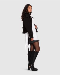 Belle & Bloom - Fast Car Cropped Trench