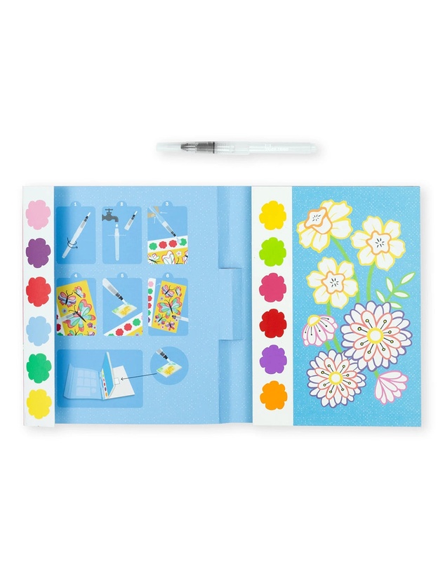 Tiger Tribe - Paint a Picture Set - Butterflies and Flowers