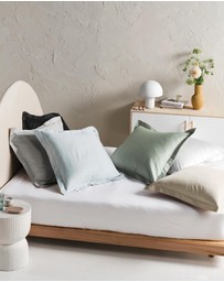 Linen House - Augusta 500THC Cotton Sateen Fitted Sheet