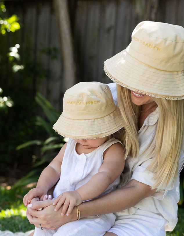 Anchor & Arrow - Canvas Bucket Hat