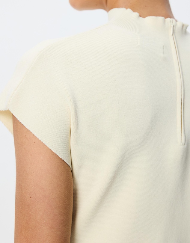 Tussah - Clara Grow On Sleeve Knitted Peplum Top