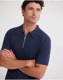 Oxford - Remy Zip Neck Polo