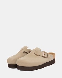 EVERAU - Australian Shepherd Ugg Berrin Platform Cow Suede Upper UGG Boots
