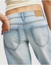 Cotton On - Low Rise Straight Jeans