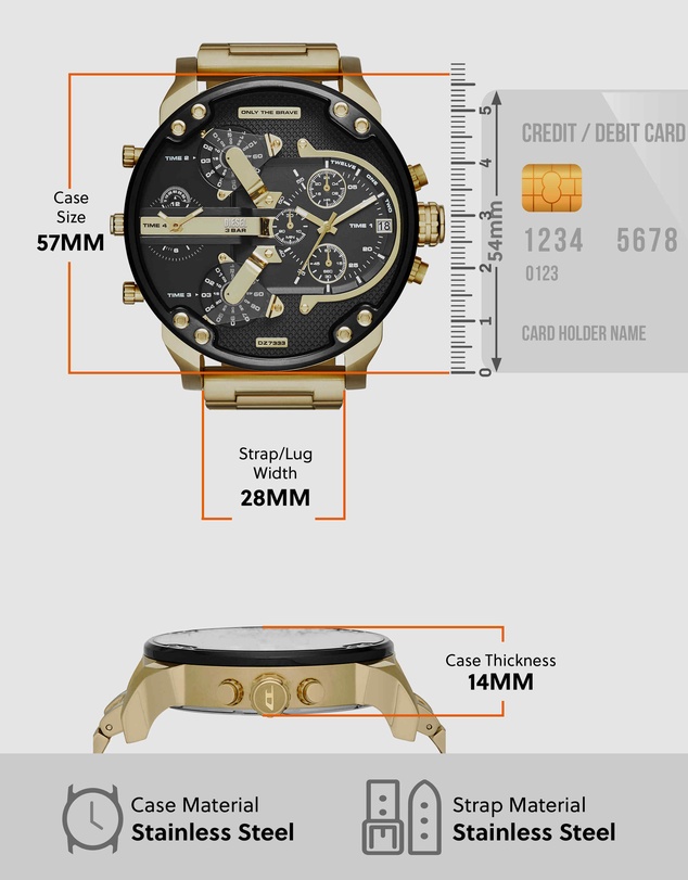 Diesel - Mr. Daddy 2.0 Men's Analogue Watch