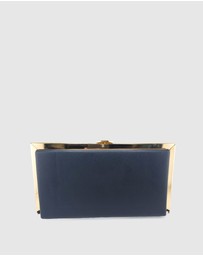Izoa - Amanda Clutch Black