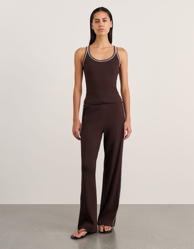 Jag - Celina Blanket Stitch Tank
