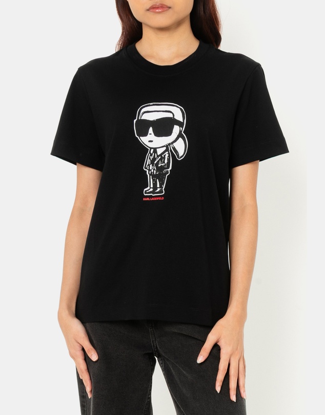 Karl Lagerfeld - Ikon Karl Sketch T-Shirt