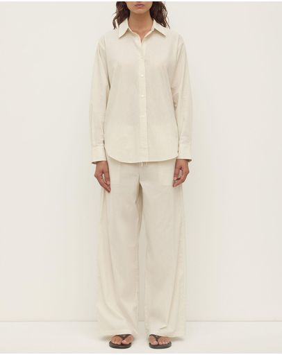 White & Grey Stripe