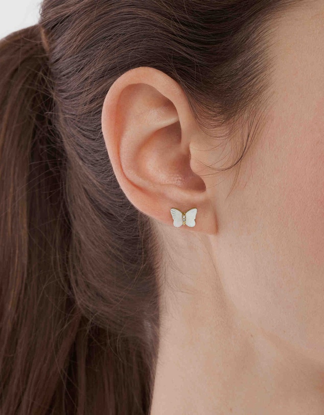 Fossil - Fossil Jewelry White Earring JF04422710