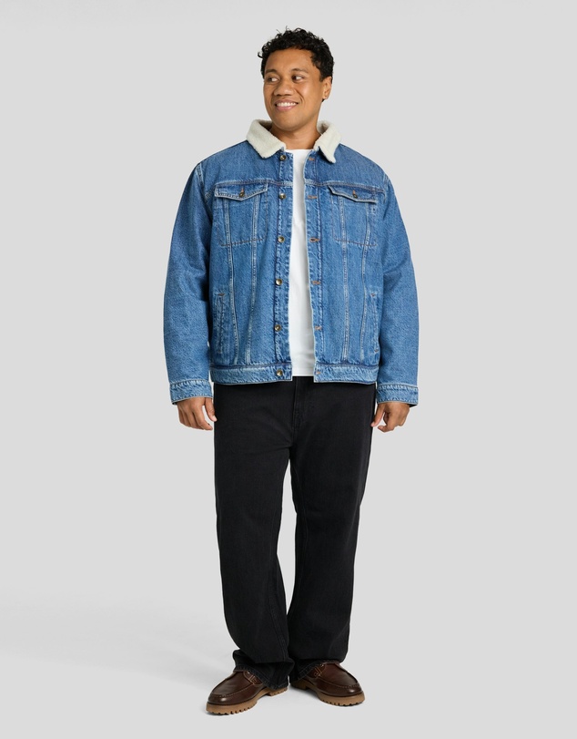 Johnny Bigg - Wheeler Sherpa Denim Trucker